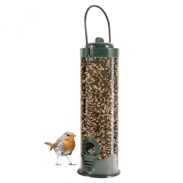 Bird Feeders Hanging Type Outdoor Pet Bird Seeds Food Feeder Tree Garden Snacks Bucket Holder Bird 3