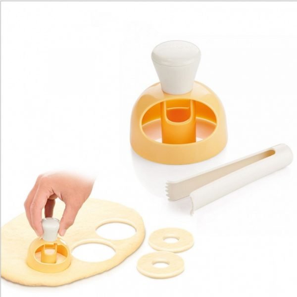 Donut pressing tool Printing biscuit molding compound hollow bread mold Baking utensils mold 1