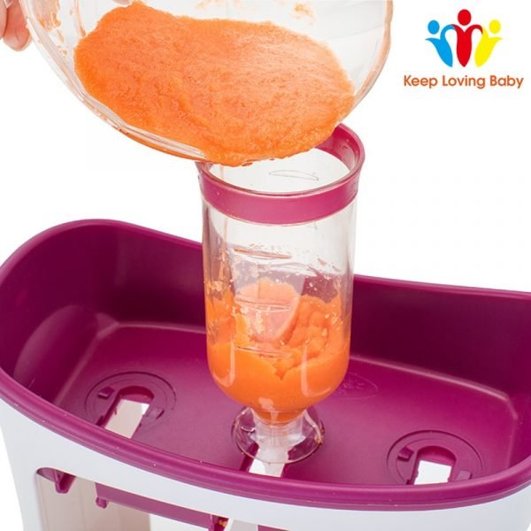 Dropshipping Baby Food Maker Squeeze Food Station Organic Food For Newborn Fresh Fruit Container Storage Baby 3