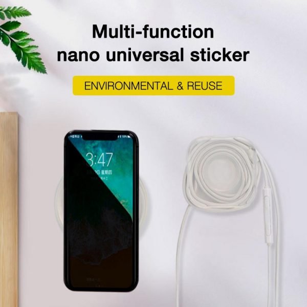 Magic Nano Stickers for Pad Wall Silicone Stickers for Kitchen Gel Paste Car Phone Holders No 3