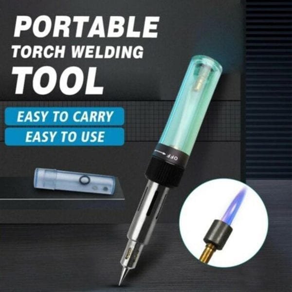 Multi function Soldering Iron Portable Alkane Pen Torch Welding Tool Gas Blow Welding Torch Gun Cordless