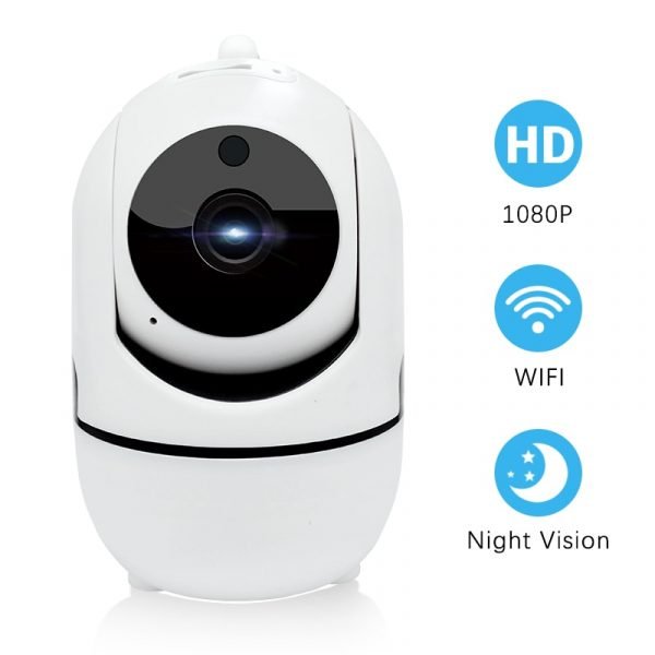 QZT Wireless IP Camera Wifi Indoor Baby Monitor 360 Surveillance CCTV Camera 1080P Infrared Night Vision