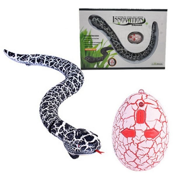 RC Animal Toys Kids Remote Control Snake Rattlesnake Toy Child Plastic Trick Terrifying Mischief Toy Top