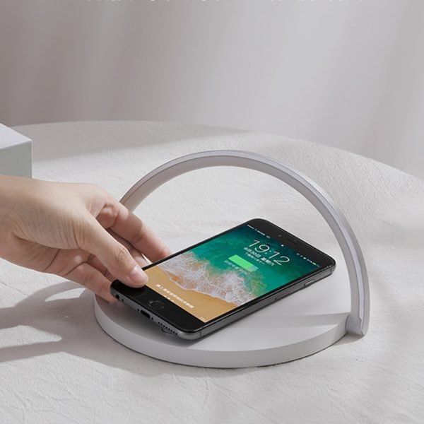 Wireless Charger 10W Table Lamp Phone Qi Charging For iphone 11 PRO 8Plus Huawei Xiaomi MIX 4