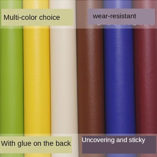1 pcs 60x25cm sofa repair leather patch self adhesive sticker for chair seat bag shoe bed