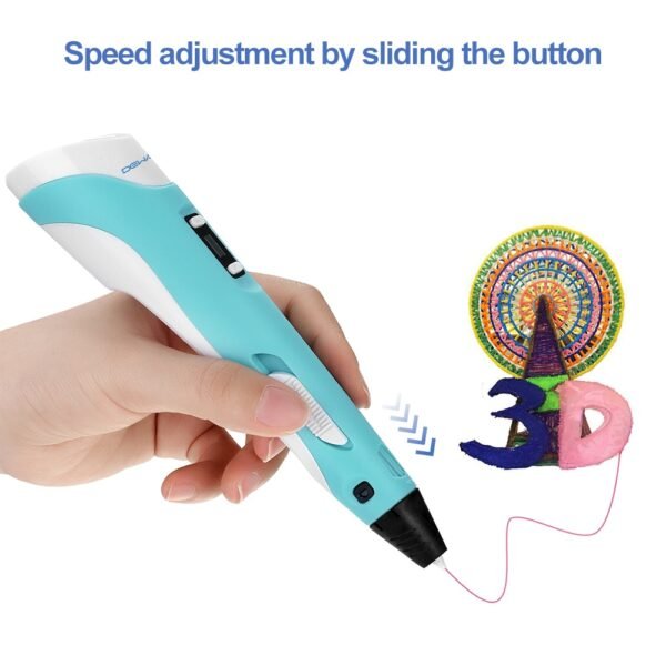 DEWANG 3D Pen 3D Printing Pen with USB Cable Compatible PLA ABS Filament 3D Drawing Pen 5