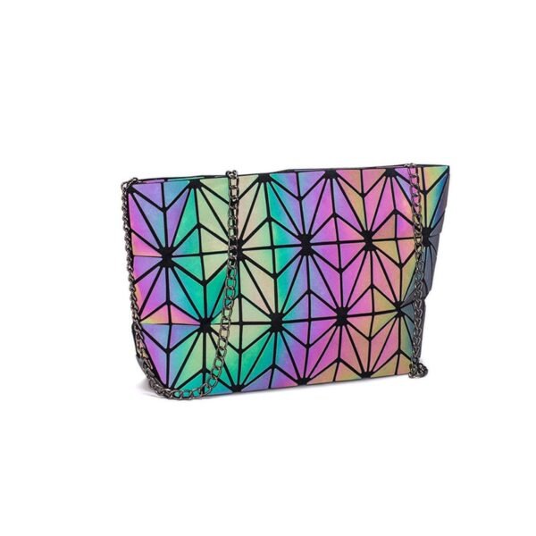 DIOMO Messenger Bag Women s Chain Bag 2020 Fashion Luminous Geometric Sling Bag Sac Femme Shoulder 2