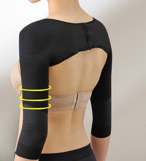 Slimming Arm Shaper Lift Shapers Massage Arm Control Shapewear Women Arm Shaper Back Shoulder Corrector 2