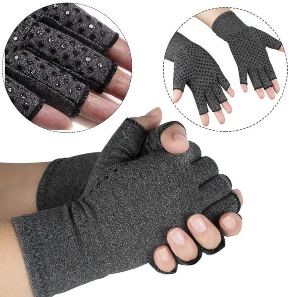Wrist Support Hand Arthritis Joint Pain Relief Wrist Brace Exercise Weight Lifting Gloves Training Skid Sport 3