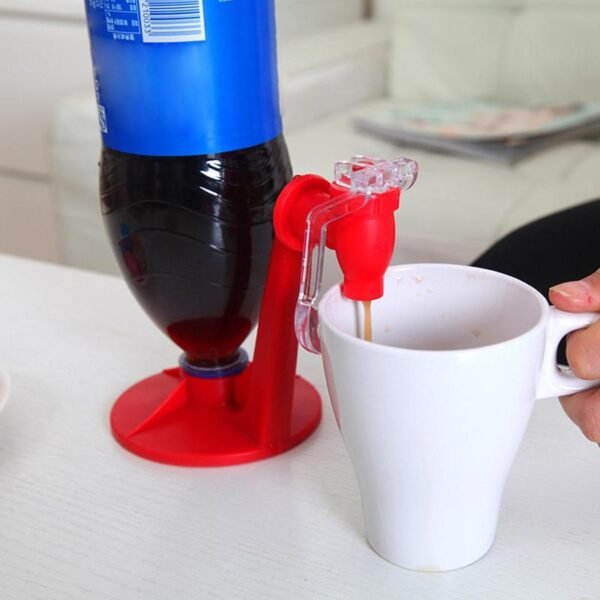1 Pc Dispenser Magic Tap Drinking Water Dispense Bottle Dispenser Drink Down Drop Party Coke Upside 4