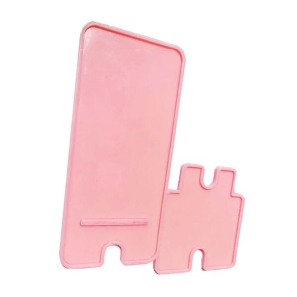 1 Set Mobile Phone Stand Epoxy Resin Mold Cellphone Holder Silicone Mould DIY Crafts Smartphone Bracket 2