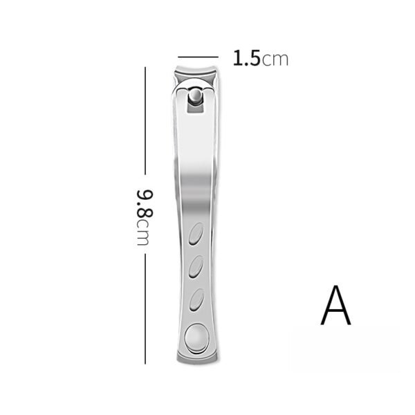 1pcs Rotatable Stainless Steel Nail Clipper Professional Nail Tip Clipper Manicure Trimmer Cutter Toe Nail Clippers 2