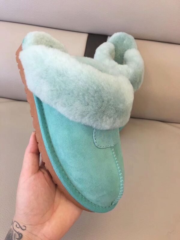 2021 Natural Sheepskin Fur Slippers Fashion Female Winter Slippers Women Warm Indoor Slippers Top Quality Soft 3