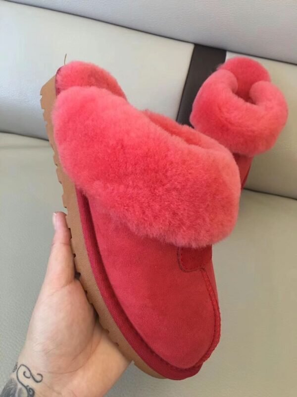 2021 Natural Sheepskin Fur Slippers Fashion Female Winter Slippers Women Warm Indoor Slippers Top Quality Soft 5
