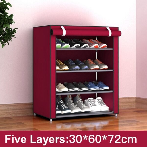 3 4 5 6 8 Layers Dustproof Assemble Shoes Rack DIY Home Furniture Non woven Storage 4