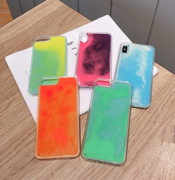 Candy sand soft shell Phone Case for iPhone XR XS MAX X 8 Plus 7 Silicone 4