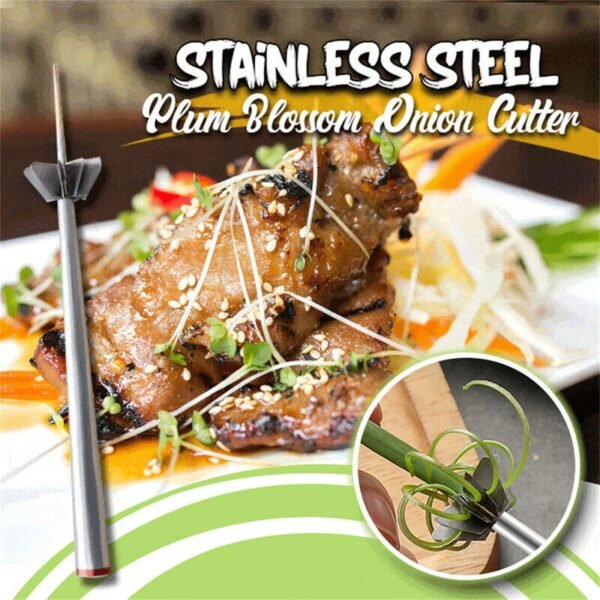 Multifunctional Stainless Steel Knives Onion Cutter Multi Layers Scallion Cutter Laver Spices Cook Tool Cut Kitchen 4