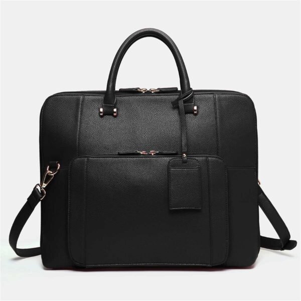 Osmond Women Luxury Handbag Capacity Bag Multifunction Solid Crossbody Bag Leather Shoulder Bag Design Feminine Bolsa 2