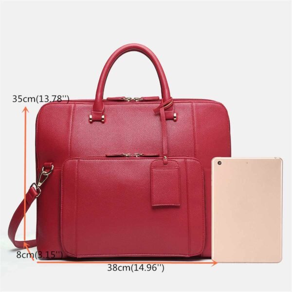 Osmond Women Luxury Handbag Capacity Bag Multifunction Solid Crossbody Bag Leather Shoulder Bag Design Feminine Bolsa 5