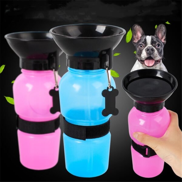 Pet Dog Drinking Water Bottle Sports Squeeze Type Puppy Cat Portable Travel Outdoor Feed Bowl Drinking 1