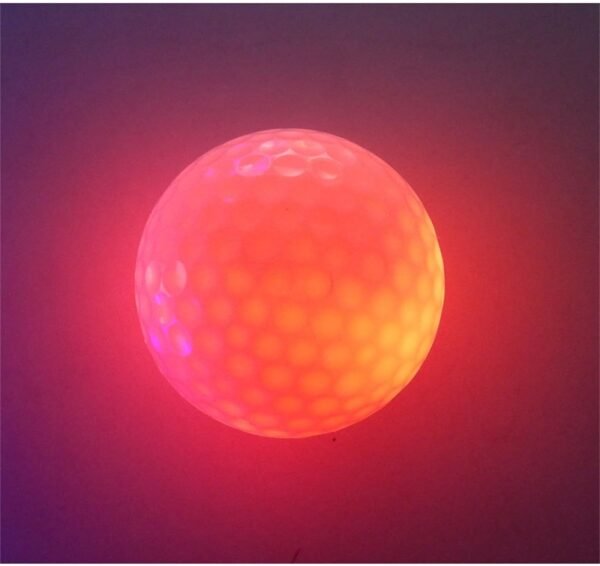 1 Piece LED Light Up Golf Balls Glow Flashing In the Dark Night Golf Balls Multi 5