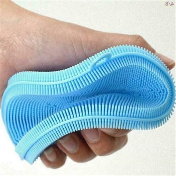 Dish Washing Brush Scrubber Kitchen Dish Pad Soft Cleaning Antibacterial Brush Kitchen Cleaning Tools 3