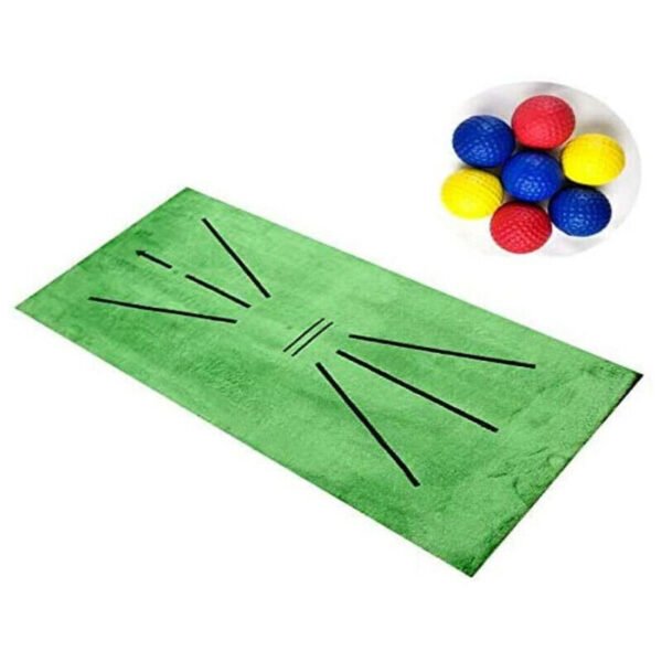 Golf Training Mat for Swing Detection Batting Golf Practice Training Aid Game 2