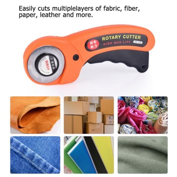Highly Effective 45 Mm Rotary Cutter Premium Quilters Sewing Quilting Fabric Cutting Craft Tool For Cloth 1