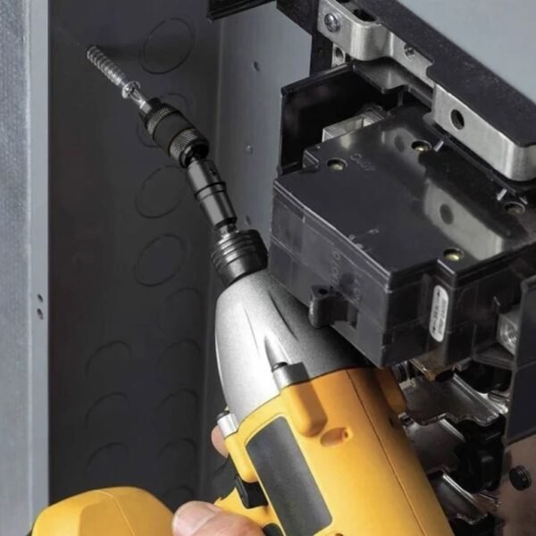 Magnetic Screw Drill Tip Magnetic Screw Drill Tip Quick Change Locking Bit Holder with Spring Release 2