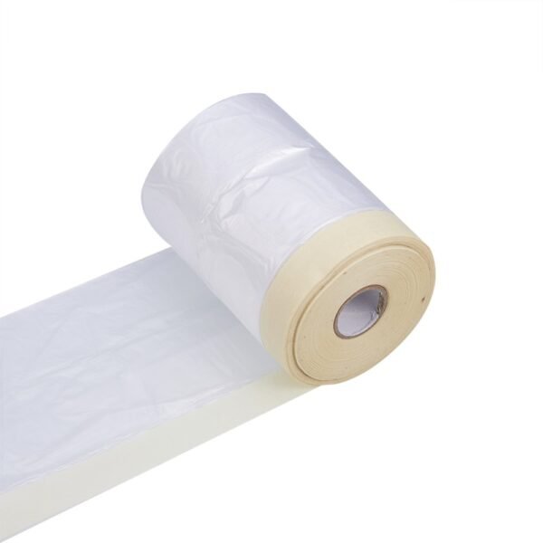 PE Masking Film Dust Proof Spraying Film for Car Painting Pre Taped Protection Film Cover for 4