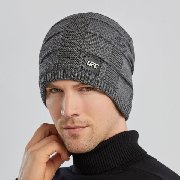 SLECKTON Fashion Hat for Men Warm Winter Beanies Dad Hats Women Casual Knitting Cap Breathable Skullies 2