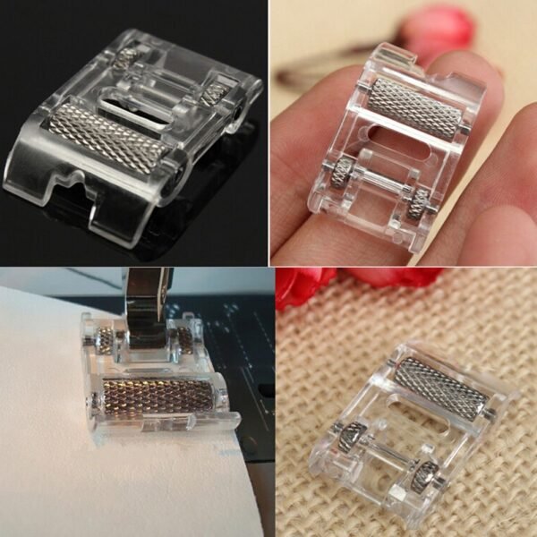 1PC Low Shank Roller Presser Foot For Singer Brother Janome JUKI Sewing Machine Sewing Tools On
