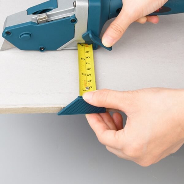 Handheld Gypsum Board Cutting Tool Drywall Cutting Artifact Tool with Tape Measure Woodworking Scribe Cutting Board 2
