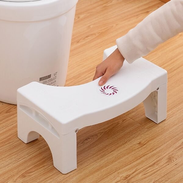 Home Foldable Squatting Stool Bathroom Squat Toilet Stool Compact Stool Portable Step Seat for Home Bathroom 4