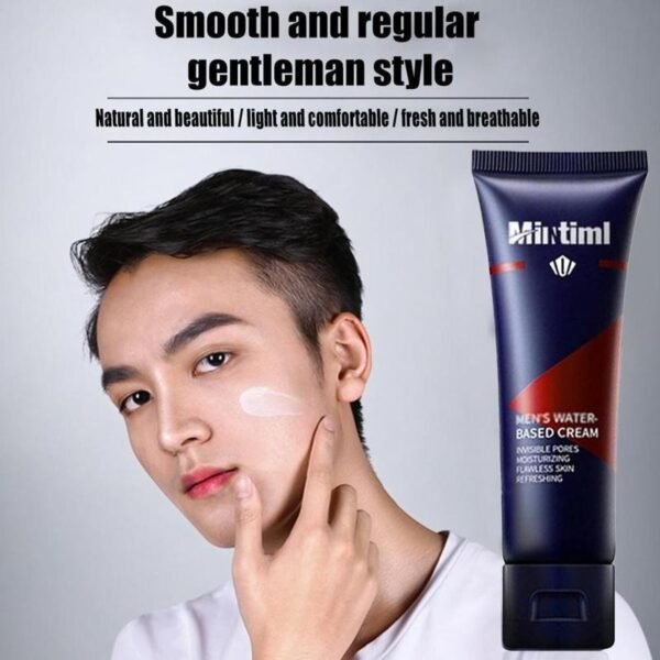 Mens BB Cream Revitalising Nourishing Natural Whitening Foundation Lazy Tone Face Cream Concealer Korean Makeup Base 4