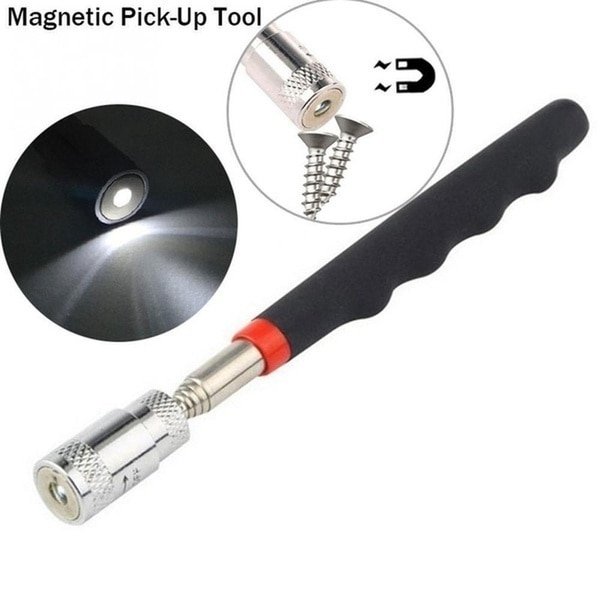 Mini Portable Telescopic Magnetic Magnet Pen Pick Up Rod Stick Extending Magnet Handheld Pick Up Mini