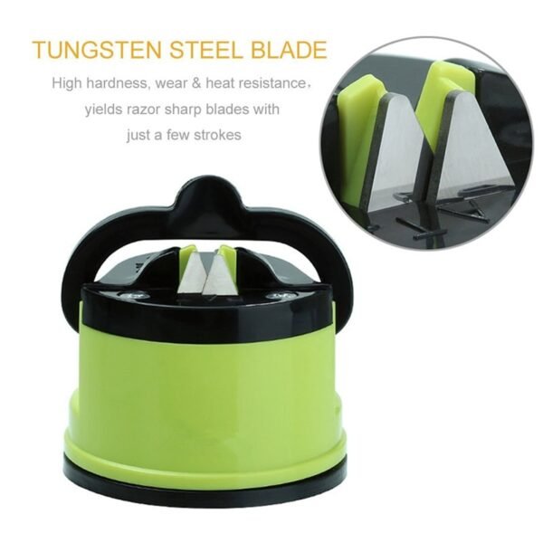 NUOTEN Brand Tungsten Steel Knife Sharpener Suction Pad Design Full body Polished Excellent Quality kitchen sharpening 1