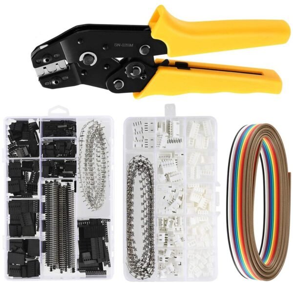 SN 02BM 0 1 1mm Crimping pliers tool set 1550pcs 2 54mm Dupont connectors and crimp