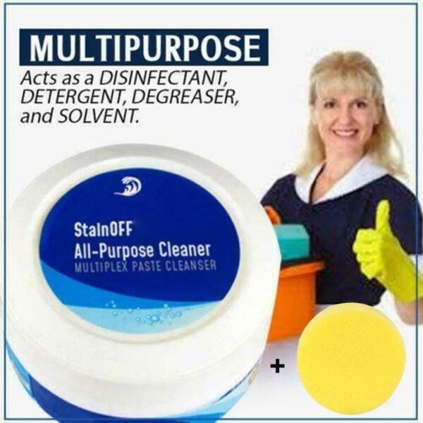 StainOFF All Purpose Cleaner Removes Stuck On Dirt Home Cleaning Cleaner Multifunctional Degreasing And Cleaning Paste