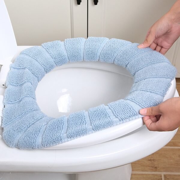 Universal Warm Soft Toilet Seat Cover Mat Set For Home Decor Closestool Mat Seat Case Toilet