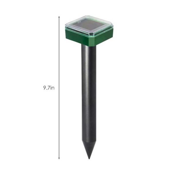2 4 pcs Solar Ultrasonic Rodent Insect Repellent Rodent Repellent LED Outdoor Paddock Garden Tool 2