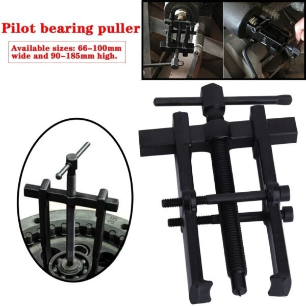 Black Plated Two Jaws Gear Puller Armature Bearing Puller Forging Heavy Duty Automotive Machine Tool Kit 1