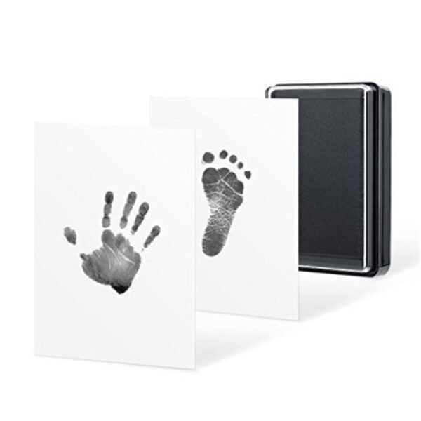 Hot Newborn Baby Souvenirs Inkless Wipe Baby Kit Hand Foot Print Keepsake Footprint Handprint Hand Footprint 1
