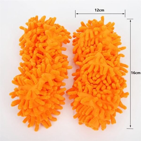 Mop Slippers House Cleaning Dust Removal Lazy Floor Wall Dust Removal Cleaning Feet Shoe Covers Washable 5