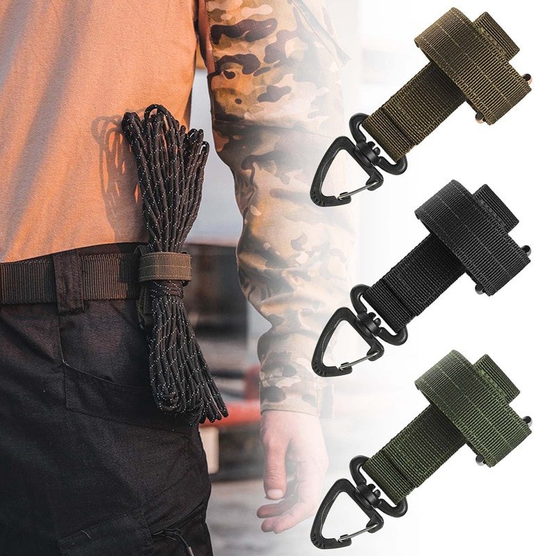 Details about   Multi-purpose Glove Hook Military Fan Outdoor Tactical Climbing Camping Buckle 