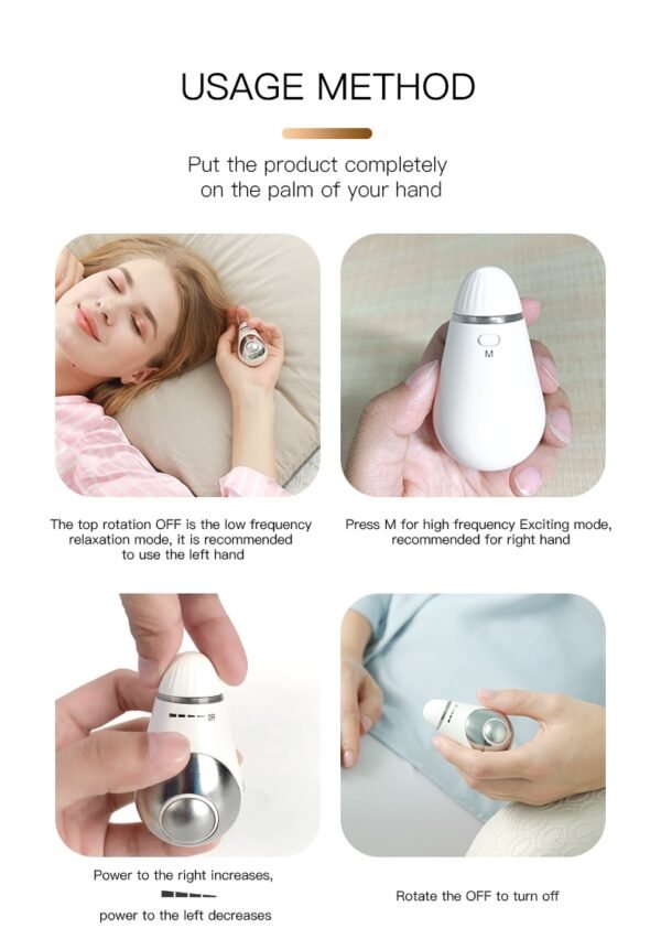 NEW Arrival Microcurrent Sleep Holding Sleep Aid Instrument Pressure Relief Sleep USB Charging For Sweet Sleeping 4