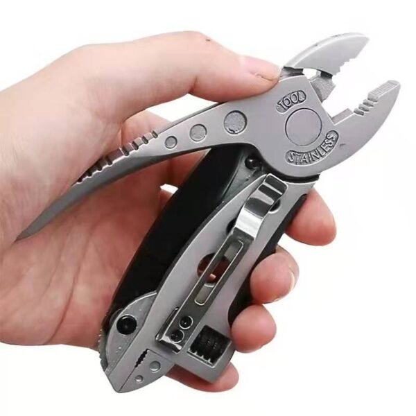 Stainless steel Multifunctional knife Folding Camping Knife Outdoors EDC Rescue Tools Forceps screwdriver 5