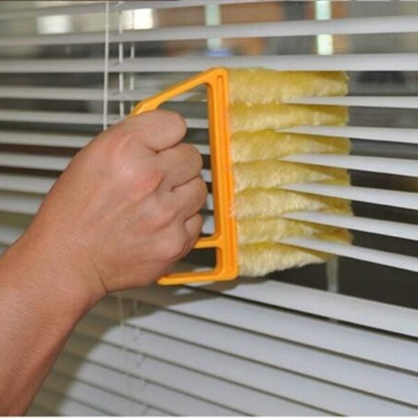 Useful Microfiber Window Cleaning Brush Air Conditioner Duster Cleaner Tools Window Shutter Cleaning Brush Tool