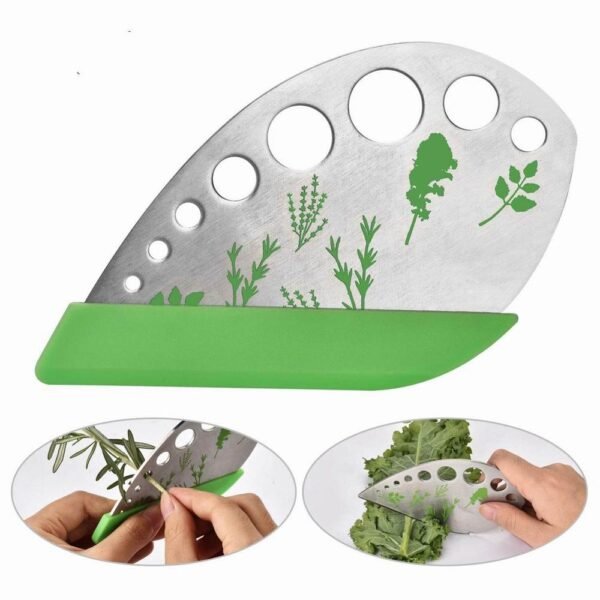 1 pc Vegetables Rosemary Thyme Cabbage Leaf Stripper Stainless Steel Herb Stripper Looseleaf Rosemary Kitchen Gadgets 2