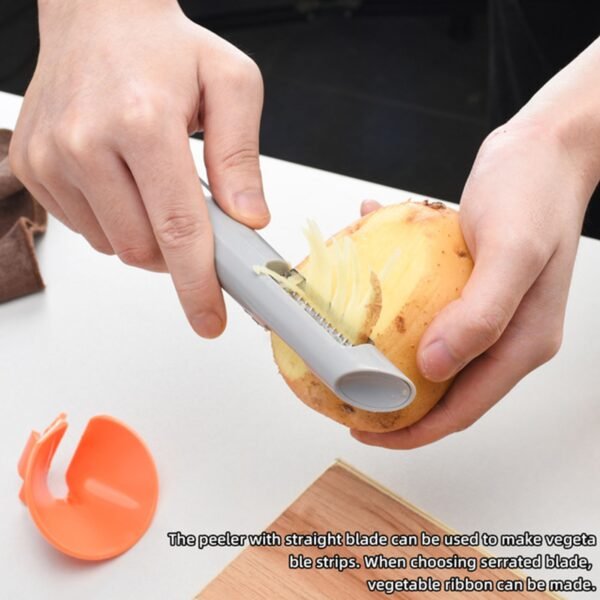 3 in 1 Spiral Kitchen Grater Manual Roller Non toxic And Safe Spiral Cutter Kitchen Gadget 3